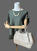 Kate Spade Dumpling Large Satchel- Meringue