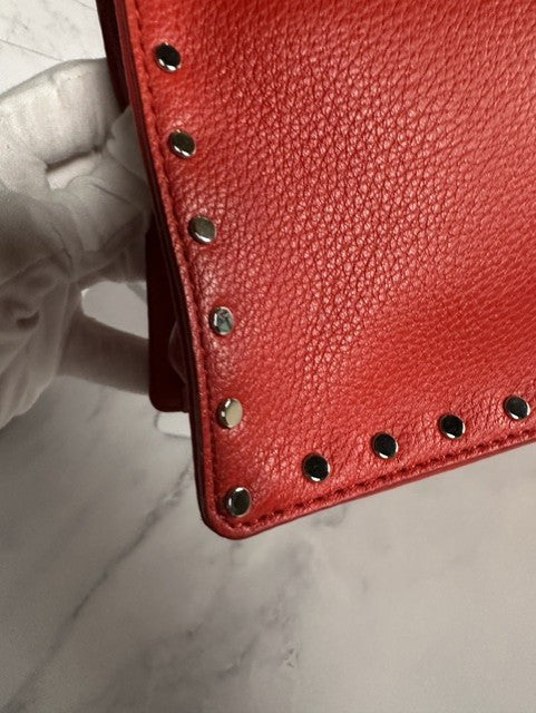 Rebecca Minkoff Darren Convertible Crossbody | Red Studded Leather
