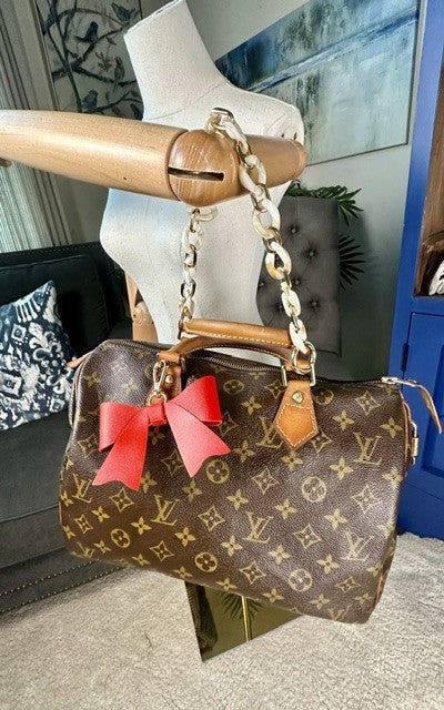 Authentic Louis Vuitton Monogram Speedy 30