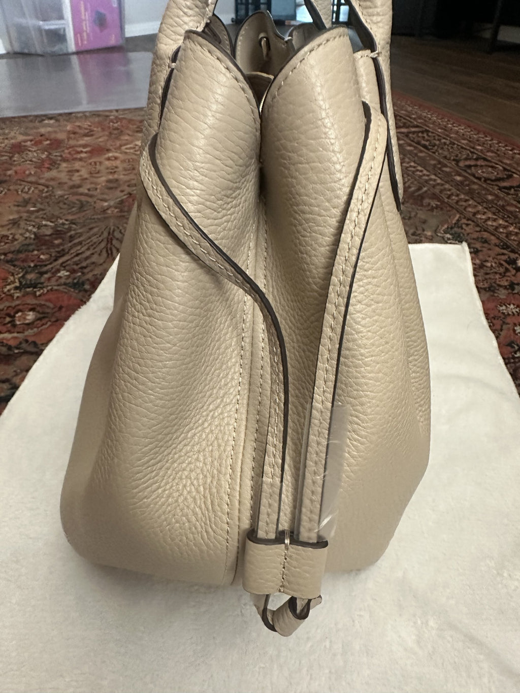 Kate Spade Dumpling Large Satchel- Meringue