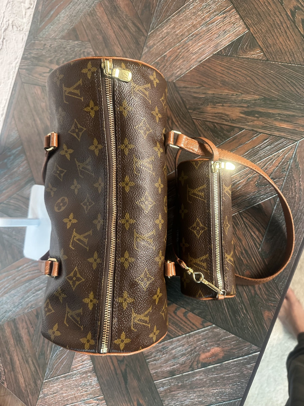 Authentic Louis Vuitton Monogram Papillon 30 with matching Pouch