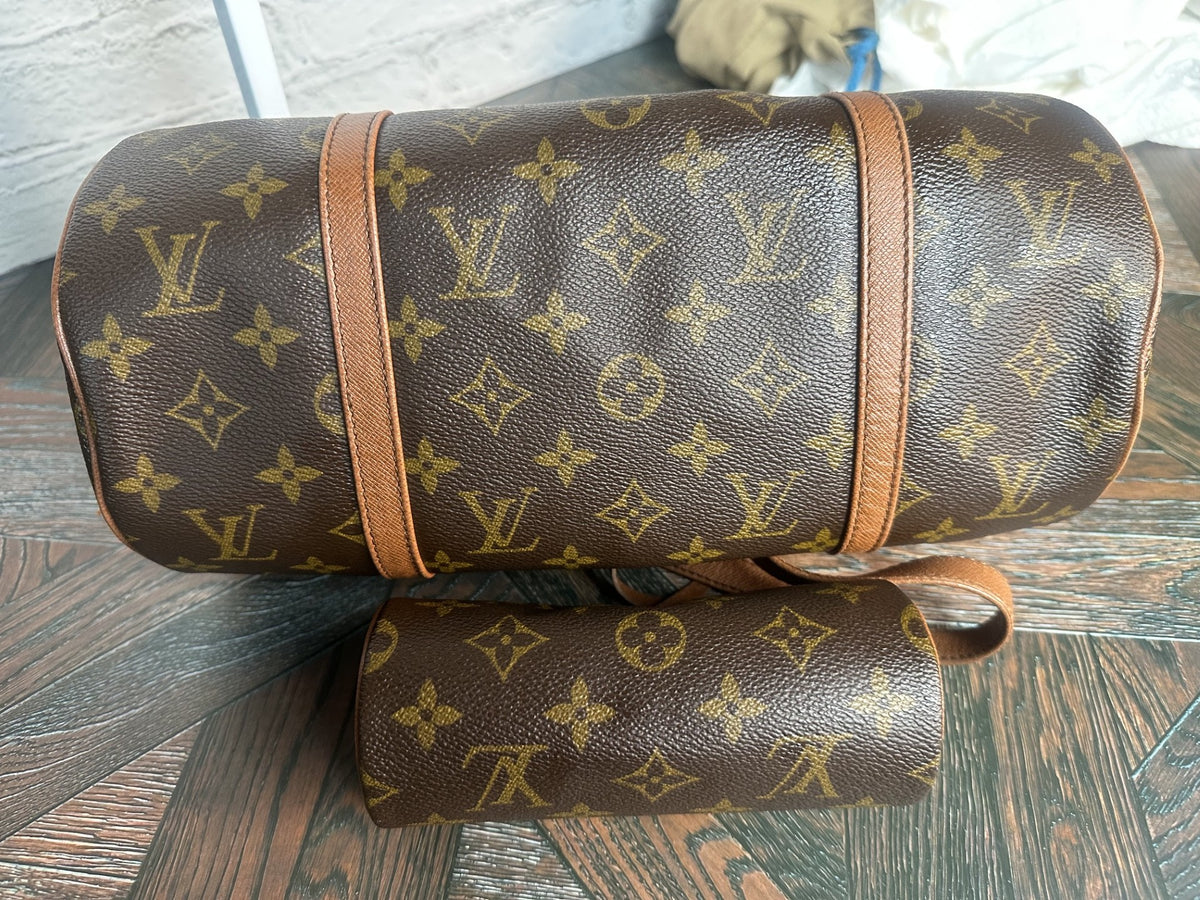 Authentic Louis Vuitton Monogram Papillon 30 with matching Pouch