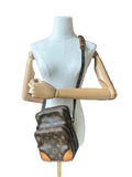 Authentic Vintage Louis Vuitton Amazone Monogram MM Crossbody Bag