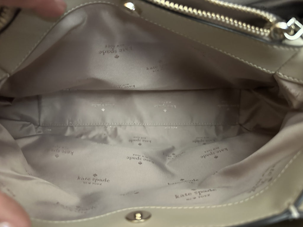 Kate Spade Dumpling Large Satchel- Meringue