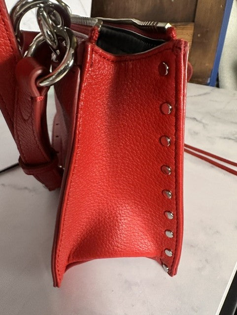 Rebecca Minkoff Darren Convertible Crossbody | Red Studded Leather