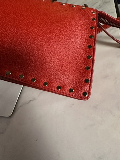 Rebecca Minkoff Darren Convertible Crossbody | Red Studded Leather