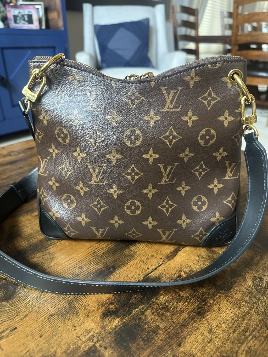 Authentic Louis Vuitton Odeon PM Noir