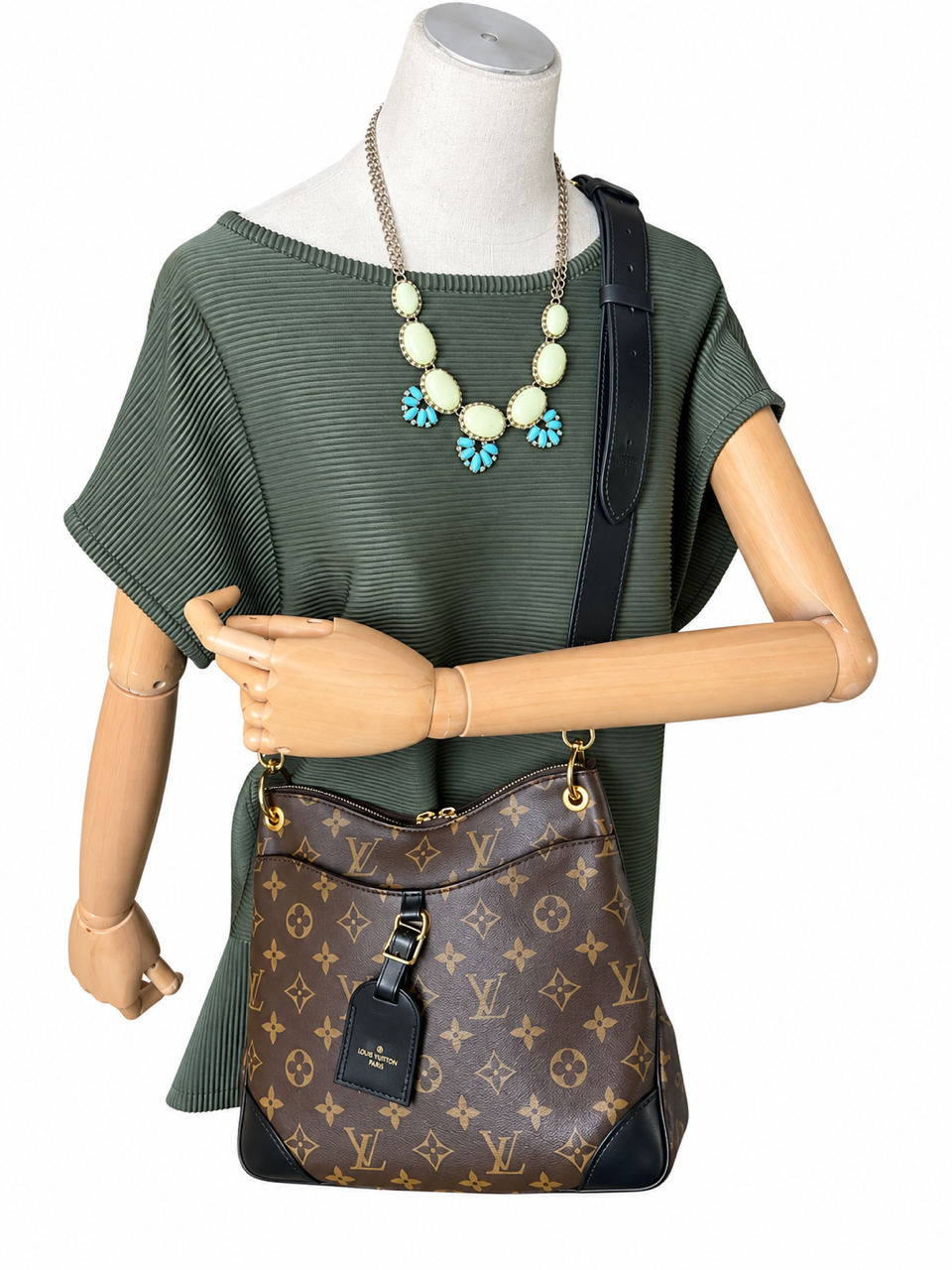 Authentic Louis Vuitton Odeon PM Noir