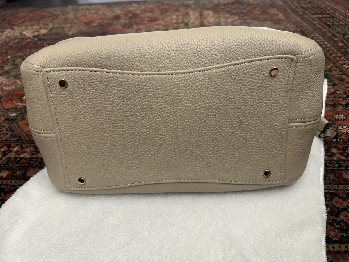 Kate Spade Dumpling Large Satchel- Meringue