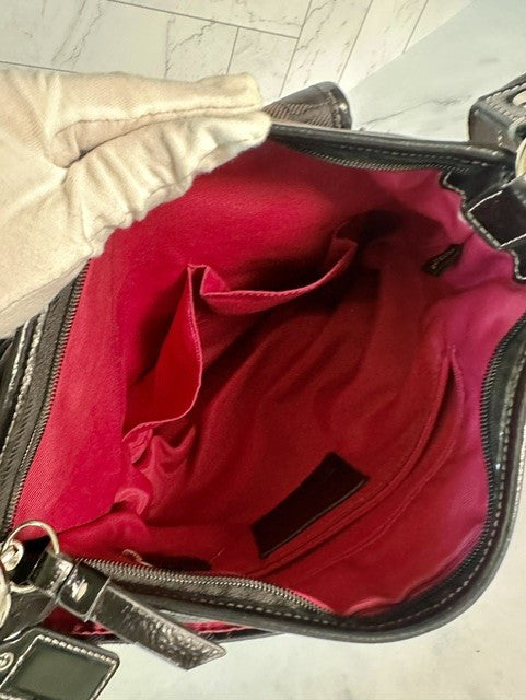 Vintage Y2K Coach Kyra Signature File Crossbody/ Shoulder Bag