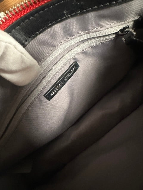 Rebecca Minkoff Darren Convertible Crossbody | Red Studded Leather